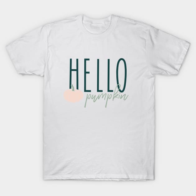 Hello Pumpkin © GraphicLoveShop T-Shirt by GraphicLoveShop